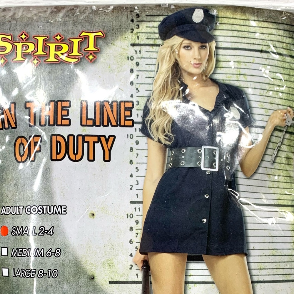 Spirit Police Officer Woman Costume